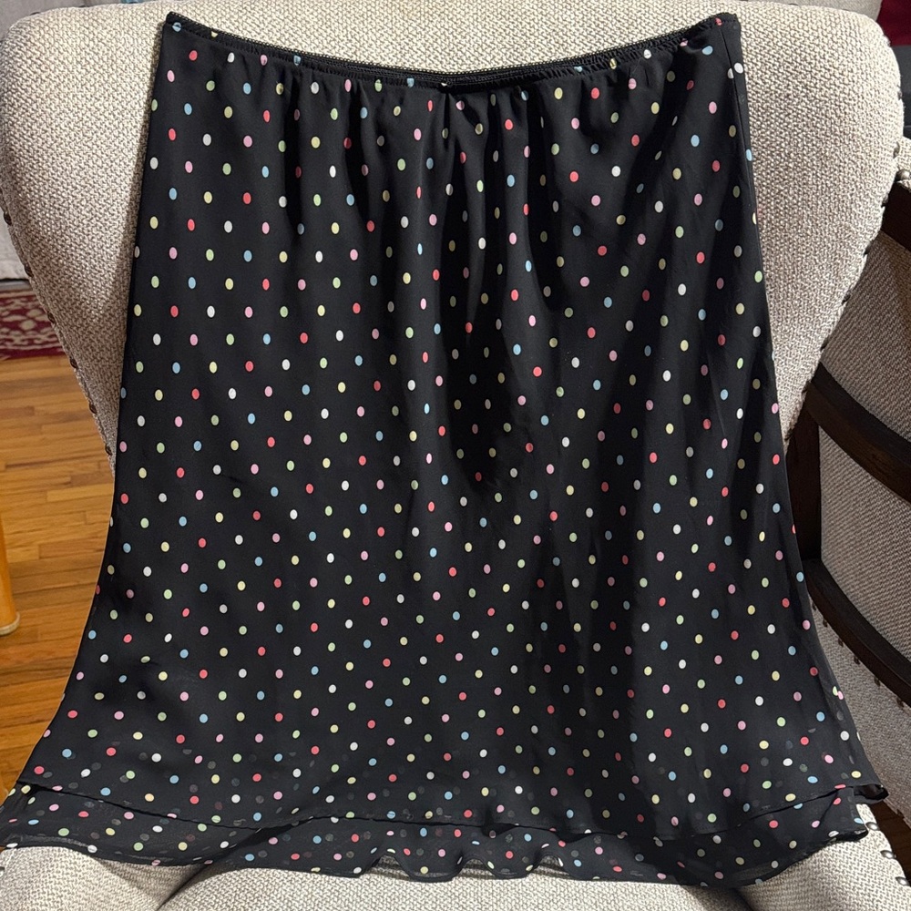 Pretty Polka Dot Flippy Skirt